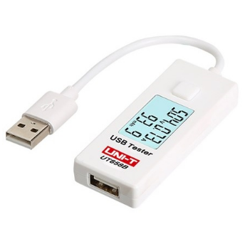 Testador Digital de Portas USB (Voltagem e Corrente) c/ LCD - UNI-T