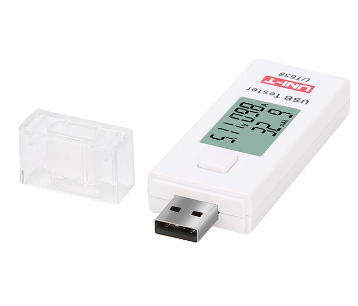 Testador Digital de Portas USB (Voltagem e Corrente) c/ LCD - UNI-T