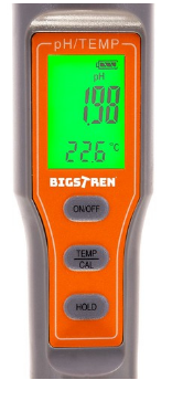Testador de Qualidade da Água (pH) "4-EM-1" c/ Display LED