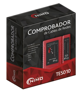 Testador de Rede RJ11, RJ12, RJ45 - NIMO