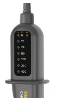 Testador de Voltagem AC/DC 6V~400V - REBEL RB-15B