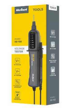 Testador de Voltagem AC/DC 6V~400V - REBEL RB-15B