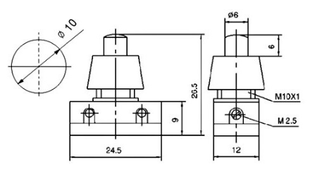 Tic Tac (ON-OFF) 250V/1A
