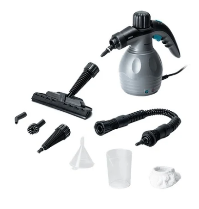 Vaporizador de Limpeza Portátil 0.35L 1000W (Cinzento) - CECOTEC