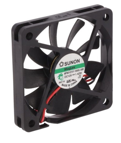 Ventilador 40x40x20mm 12V (3 Fios) - SUNON
