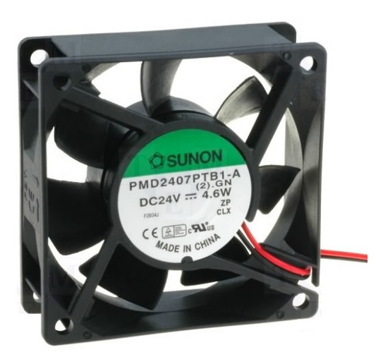Ventilador 70x70x25 24V 83.25m3/h 4,6W 5100RPM - SUNON