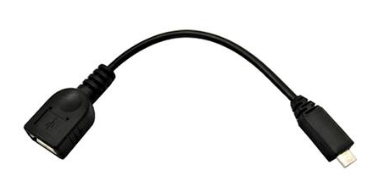 Cabo Adaptador Micro-USB B -> USB A Fêmea (15cm) - Nanocable