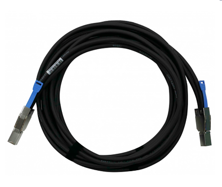 QNAP CAB-SAS30M-8644 3m Preto cabo Serial Attached SCSI (SAS)