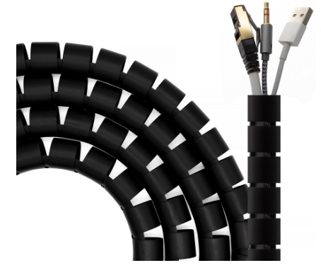 Organizador de Cabos Espiral 25mm (2 mts) - AISENS
