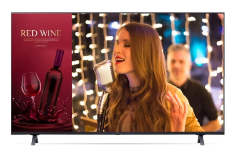 Hospitality TV Signage LED 50" 50UR640S9ZD 4K Ultra HD Wi-Fi (Preto) - LG