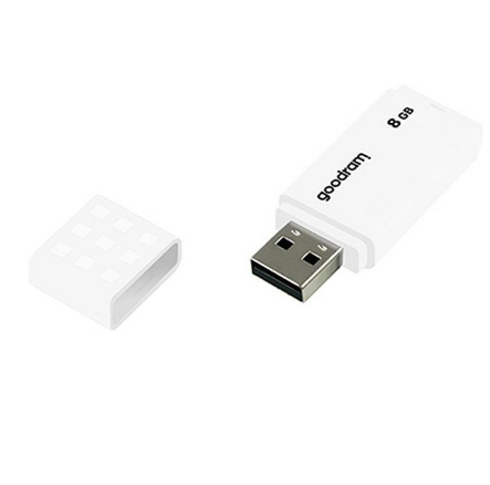 Pen Drive USB 2.0 8GB UME2 (Branco) - GOODRAM