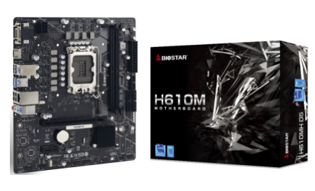 Motherboard Micro ATX Intel H610 LGA 1700 - BIOSTAR
