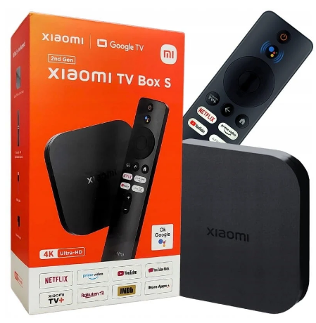 MiniPC TV MI BOX S 2nd Gen 4K HDR ANDROID (QUAD-CORE) 2/8GB - XIAOMI