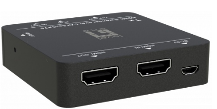 Extensor HDMI via UTP CAT5e/6 RJ45 até 50 mts (Preto) - LEVELONE