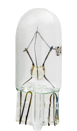 Lampada Halogéneo W2.19.5d 24V/5W T10-W5W p/ Automóvel - M-TECH