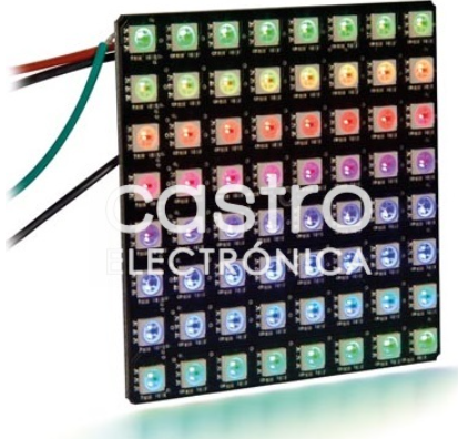 Módulo Matrix 64 LEDs RGB (72 x 72 x 3 mm) - VELLEMAN