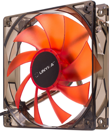 Ventoinha 120mm LED Vermelho - UNYKACH