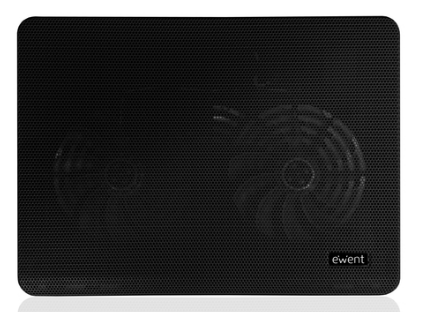 Base Cooler p/ Portátil 17" 1000RPM (Preto) - EWENT