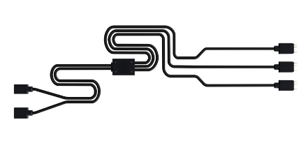 Cabo Splitter Endereçável 1-3 RGB - COOLER MASTER