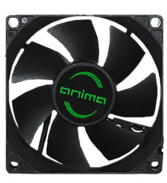 Ventoinha 8cm 12dB Black - TACENS ANIMA