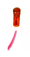 Indicador com lâmpada de neon 230VAC Ø11mm - vermelho