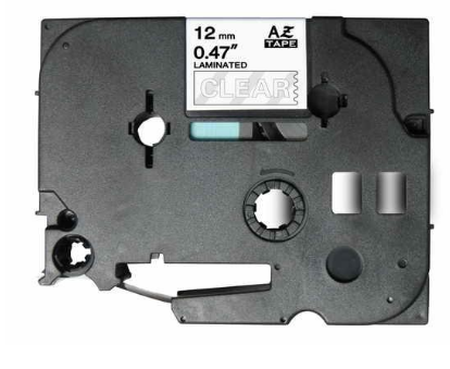 Cinta Rotuladora Generica Brother TZE-135 (Branco/Transparente)