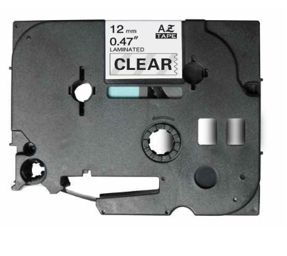 Cinta Rotuladora Generica Brother TZE-131 (Preto/Transparente)