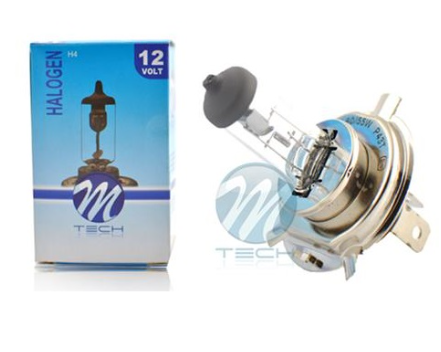 Lampada p/ Automóvel H4 55W 12V - M-TECH