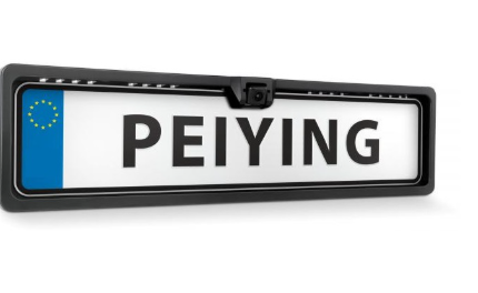 Placa Traseira de Matricula c/ Camara Marcha-a-Trás - PEIYING