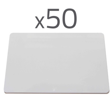 Pack 50x Cartão de Proximidade por Radiofrequência