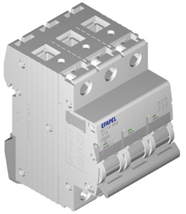 Disjuntor MT - 3P - 4,5kA - C - 16A Série MODUS55 - EFAPEL