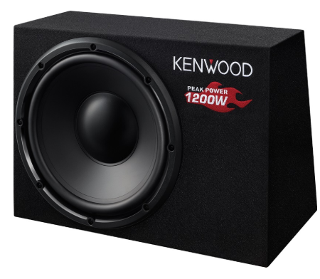 Subwoofer Passivo Auto 300W KSC-W1200B - KENWOOD