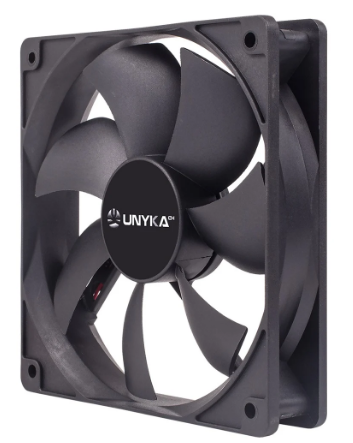 Ventoinha 120mm (Preto) - UNYKACH