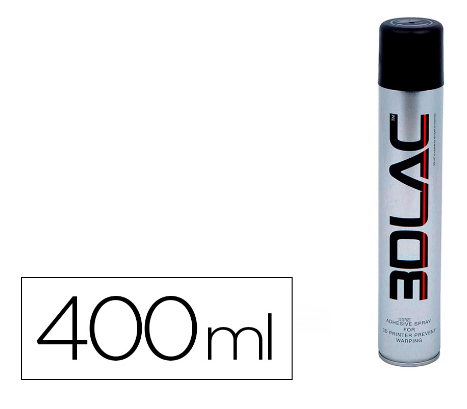 Laca Spray Adesiva 3D p/ Impressão 3D (400ml) - 3D COLIDO
