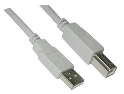 Cabo USB A Macho - USB B Macho Bege (1 metro) - Nanocable
