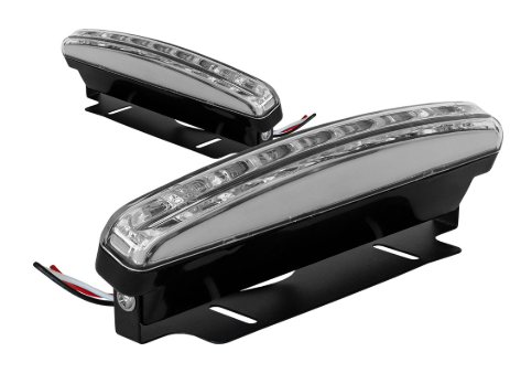 Kit LED Iluminação Diurna p/ Automóvel (8 SMD) - VIPOW