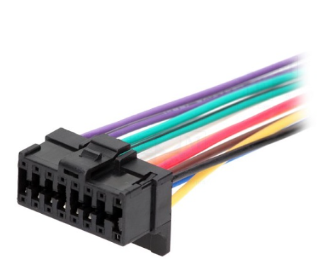 Adaptador Ligação p/ Auto-Rádio PIONEER DEH2300R/DEH1300R (16 Pinos)