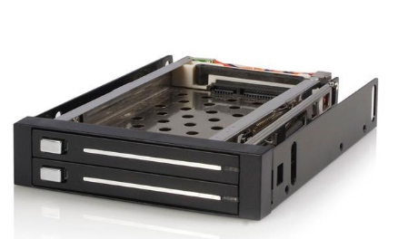 Painel Frontal p/ Drive HSB220SAT25B 8,89cm (3.5") Preto - STARTECH