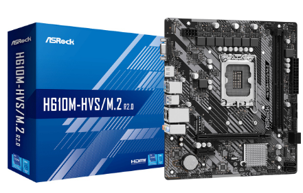 Motherboard Micro-ATX H610M-HVS/M.2 R2.0 - ASROCK