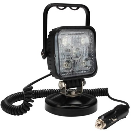 Projector LED c/ Base Magnética 11~30V 15W - PEREL