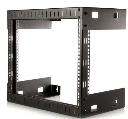 Suporte de Parede RK812WALLO 8U (80 Kg) Preto - STARTECH