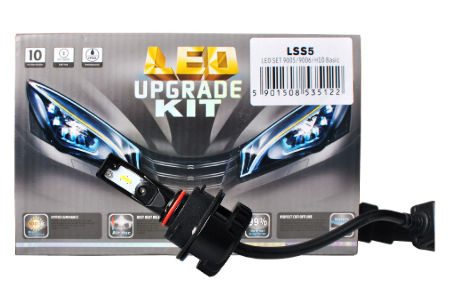 Kit 2x Lampadas Cree LED (HB3 9005 / HB4 9006 / H10) 6000K 32W 5200Lm (Substitui Xenon) - M-TECH