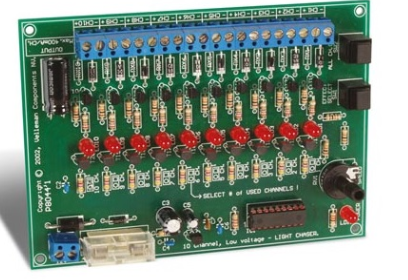 Módulo Gerador de Efeitos de Luz 12VDC 10 Canais - WHADDA