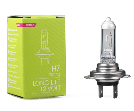 Lampada p/ Automóvel H7 55W 12V Long Life - M-TECH