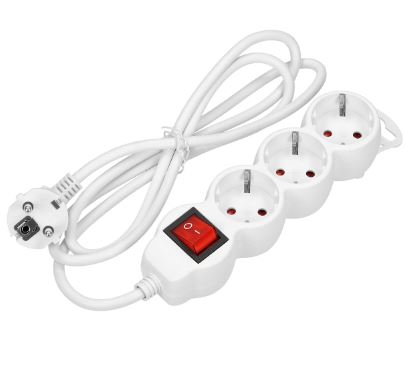 Extensão Tripla c/ Interruptor (5 mts) - ORNO