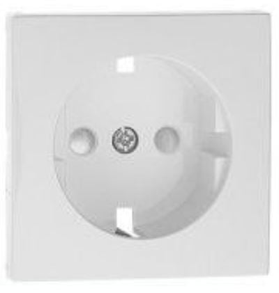 Centro Tomada SCHUKO Branco c/ Obscurador Série LOGUS90 - EFAPEL