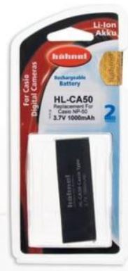 Bateria p/Câmara HL-CA50 Casio - HAHNEL