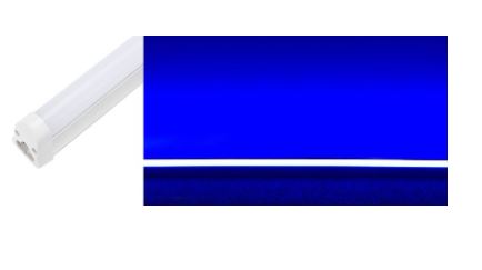 Armadura LED T5 18W 220V 1440Lm Cor Azul (1,20 mts)