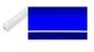 Armadura LED T5 18W 220V 1440Lm Cor Azul (1,20 mts)