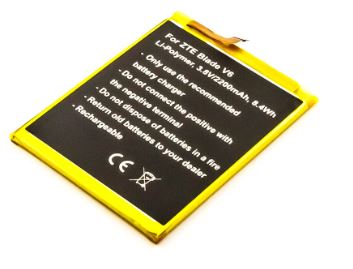 Bateria Compatível Blade V6, Blade X7 ZTE (2200mAh)